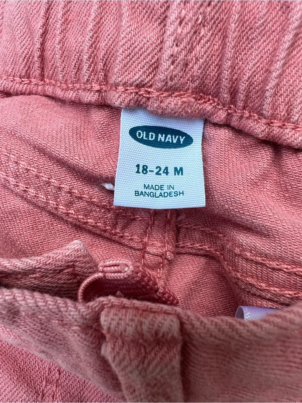 Old Navy Pink Denim Skirt-Toddler